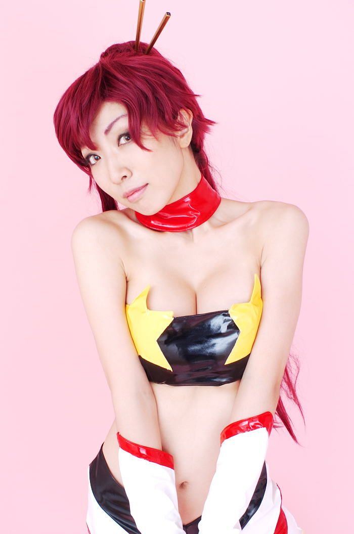 [Cosplay]  Tengen Toppa Gurren Lagann - Big Tits Yoko